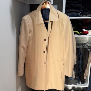 Beige Hockerty Men's made-to-measure Trench Coat